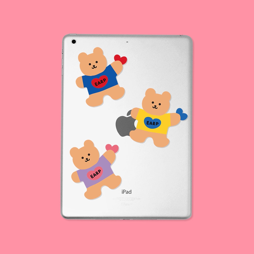 Miếng Dán Trang Trí Hình Gấu Hoạt Hình Chống Thấm Nước | BigBuy360 - bigbuy360.vn