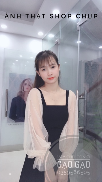 ẢNH THÂTVáy tay ngọc cho con bú sz SML