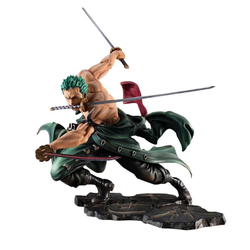 One Piece Anime PVC Figure Zoro Three Thousand World Sanzensekai Action Figure Model Toy Gift for Kid Adult