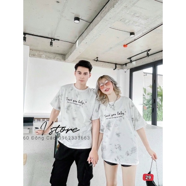 Áo Thun Cặp Nam Nữ Kute Cho Các Couple