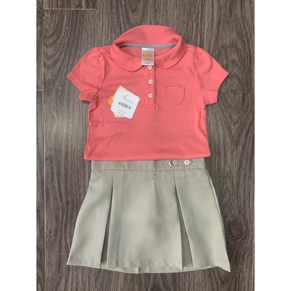 Áo polo bé gái hãng Gym.bo.ree xuất dư xịn