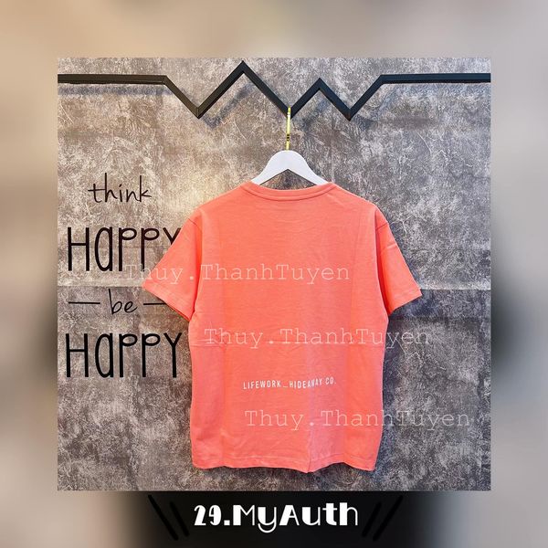 Áo thun LIFE WORK   PINK