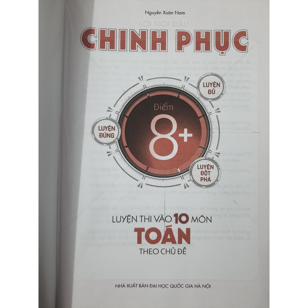 Sách - Chinh phục luyện thi vào 10 môn Toán - Theo chủ đề