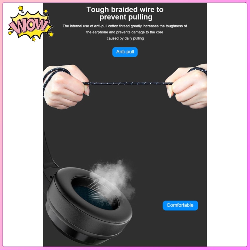 Tai Nghe Chơi Game Có Dây USB Kèm Micro Chuyên Nghiệp