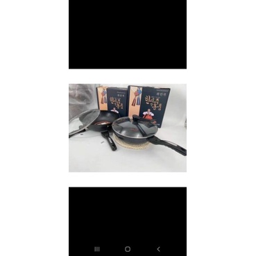 Chảo chống dính sâu lòng vân đá của Hàn Quốc size 32 cm