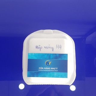 Lốc 150 Hộp xốp vuông đựng bánh bao nhỏ ( H4)