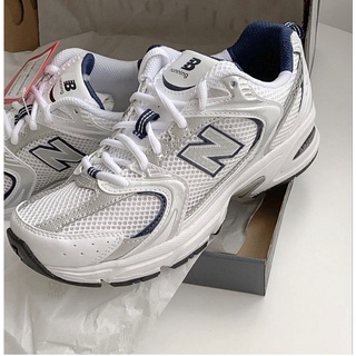  Có sẵn - Giày NB 530 chính hãng màu bạc 