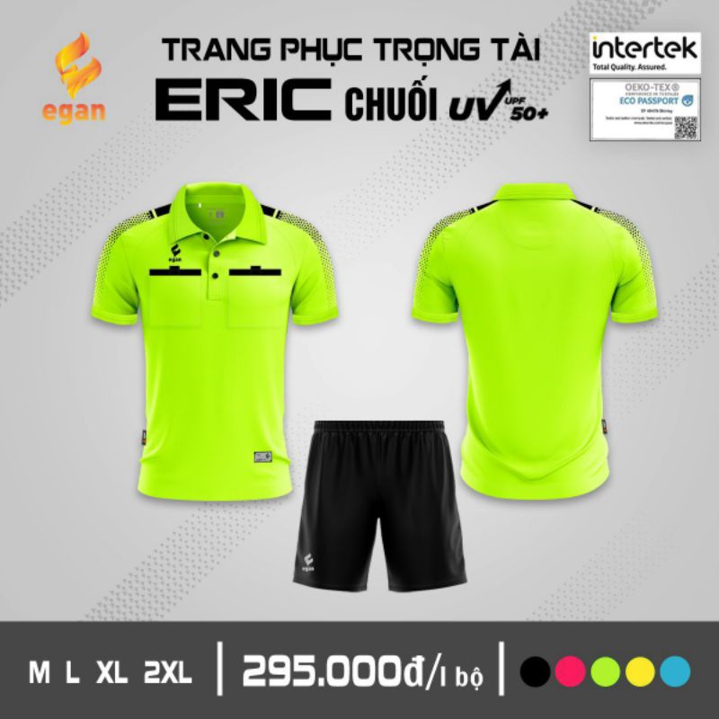 Đồ trọng tài cao cấp Eris - Bộ quần áo trọng tài Eris
