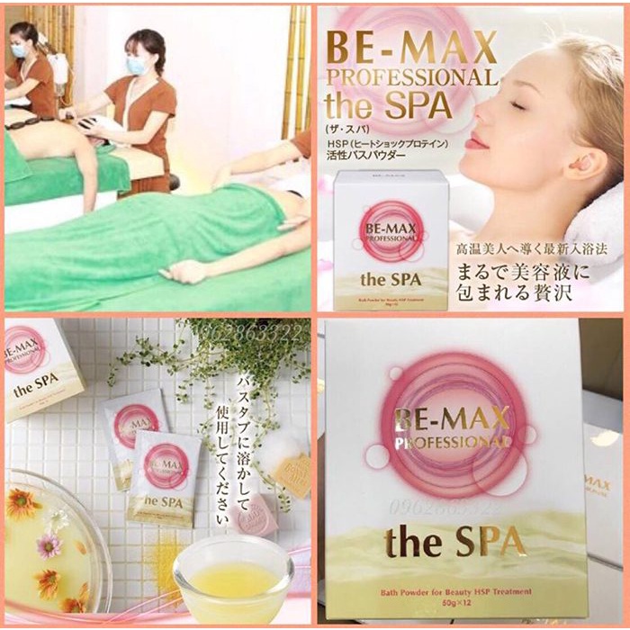 Bột tắm trắng Be-Max The Spa Bath Powder Nhật Bản - Út store