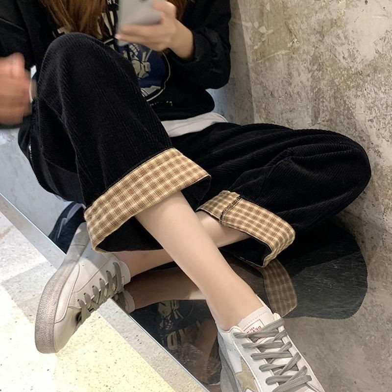 [ORDER](SẴN ĐEN S/ ĐEN XL) QUẦN NHUNG TĂM XẮN LAI CARO | BigBuy360 - bigbuy360.vn