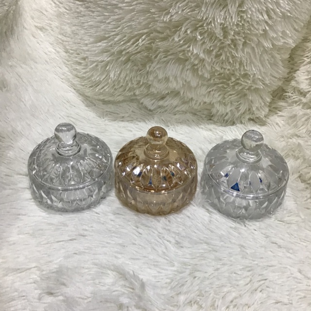 Thố đựng mứt thuỷ tinh