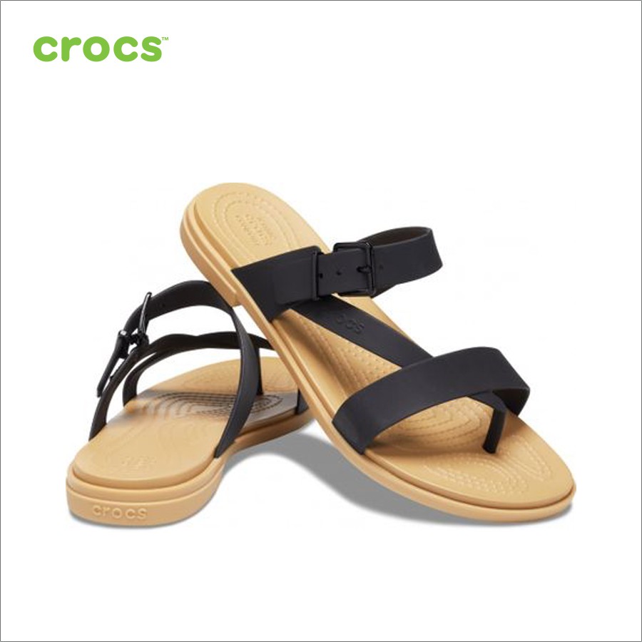 Dép xỏ ngón nữ CROCS Tulum 206108-00W