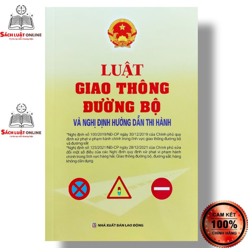 Sách - Luật giao thông đường bộ (NXB Lao động)