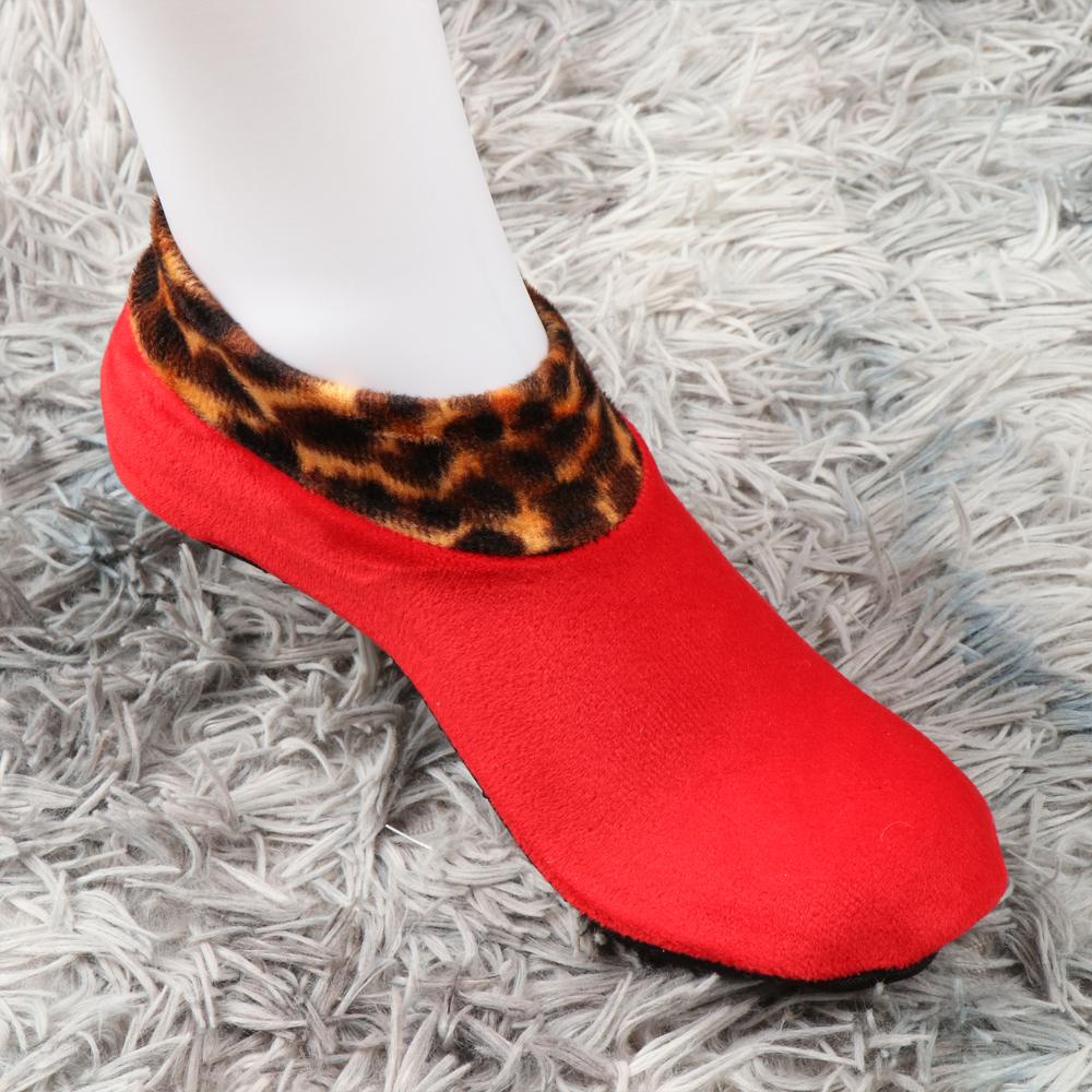 DIACHAVN Vớ Chống Trượt Họa Tiết Da Báo