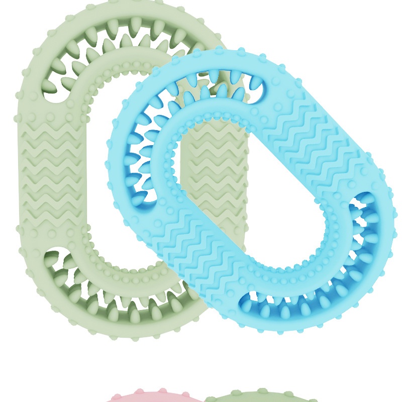 2021 Đồ Chơi Cho Chó Tương Tác Làm Sạch Răng Hàm Cho Chó Lớn Nhỏ Đồ Dùng Cho Thú Cưng Đồ Chơi Nhai Răng Mới O-Ring Cho Chó Đồ Chơi Cho Thú Cưng