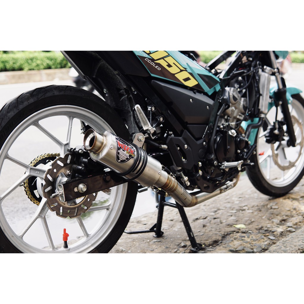 Fullset WRX Satria / Raider FI 68zz - GP R1 và cổ pô K200 35/51mm