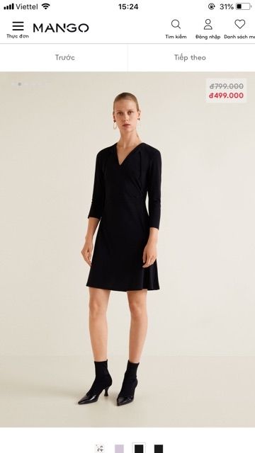 Váy mango sz M