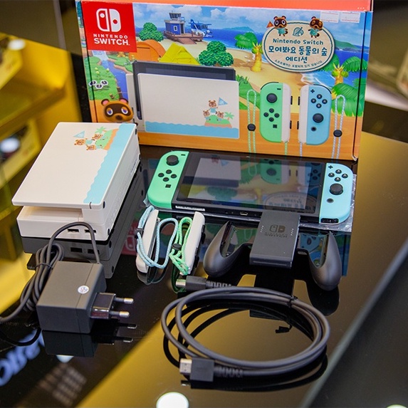 Đồ chơi máy chơi game cầm tay online gaming chơi game giá rẻ điện tử cao cấp hiện đại loại Nintendo Switch Animal Crossi
