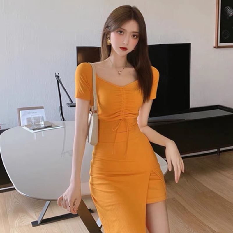 Đầm Ôm Dáng Thời Trang Mùa Hè Hàn Quốc Dành Cho Nữ