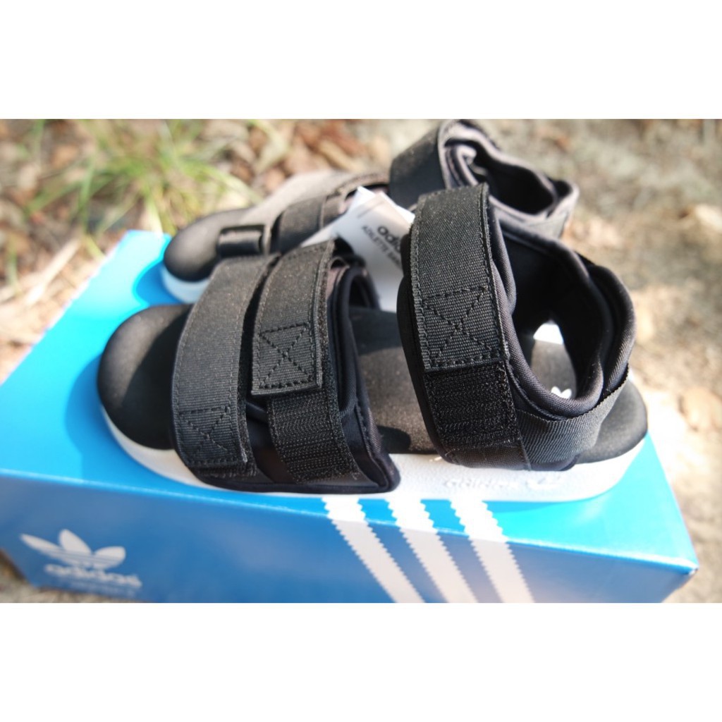 Giày sandal Adidas chính hãng 100% màu đen / đỏ / xanh dương / trắng tùy chọn cá tính