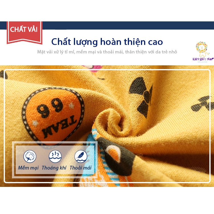 Link 3/3 - Quần áo dài tay cho bé từ 1 đến 8 tuổi mùa đông chất cotton in hình ngộ nghĩnh mẫu mới 2021