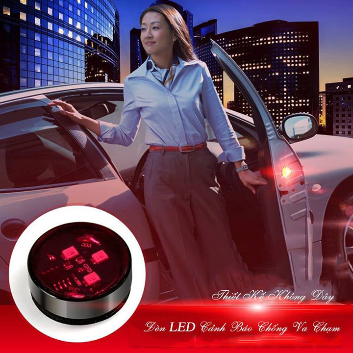 Đèn led cảnh báo mở cửa xe ô tô( 2 chiếc) by LV Car