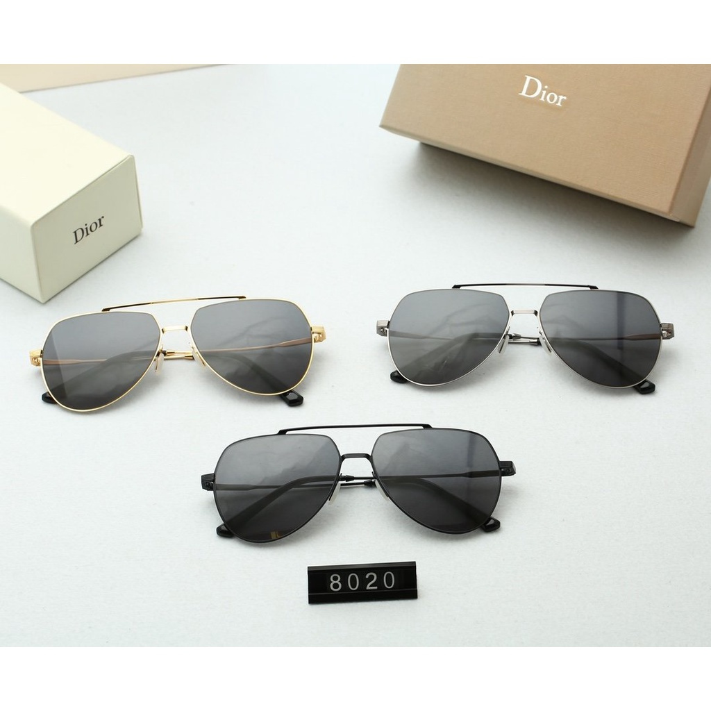 Dior_ Kính râm hàng hiệu dành cho nam và nữ Polarized chính hãng (Có hộp và hộp đựng kính)