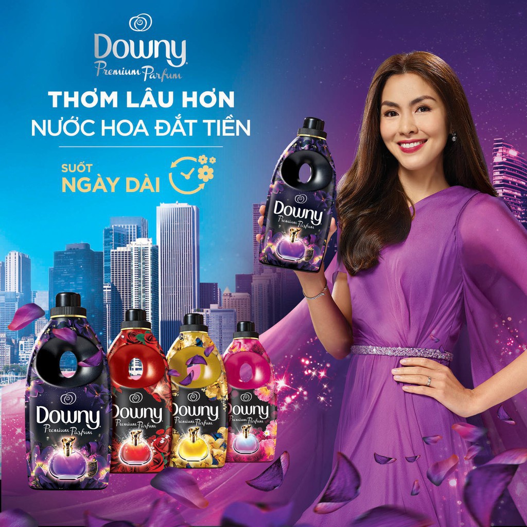 Túi nước xả vải Downy Hương Nước Hoa 2.4kg