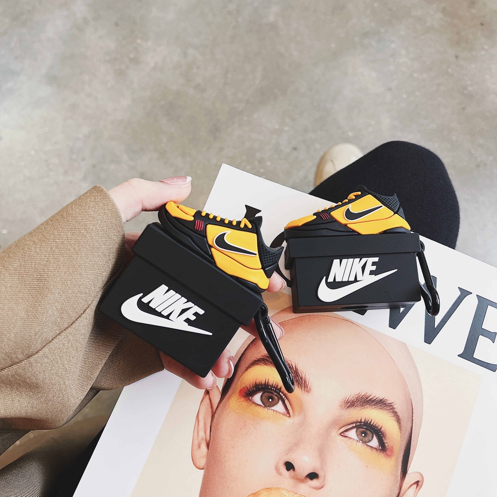 Vỏ Bảo Vệ Hộp Sạc Tai Nghe AirPods3 Airpods 3 Pro 2Gen Họa Tiết Vỏ Bảo Vệ Kiểu Giày Mới 2021 Ốp