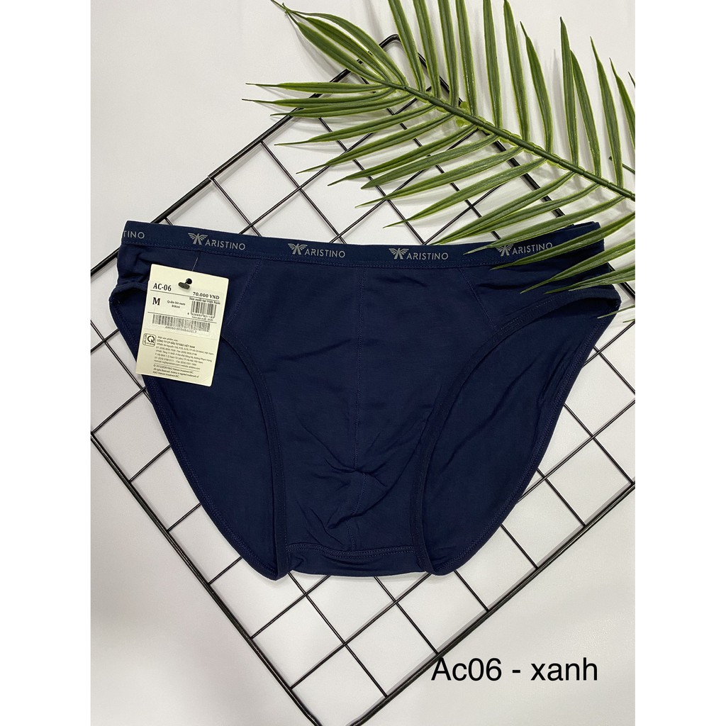 Combo 3-5 chiếc quần lót nam  tam giác ARISTINO  Bamboo  cao cấp ac06 (mix nhiều màu)