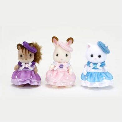 Đồ Chơi Sylvanian Families Bộ Sưu Tập Thời Trang Cho Bé Gái Girl Fashion Collection