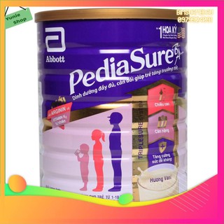 - Sữa bột Pediasure 1.6kg hương vani