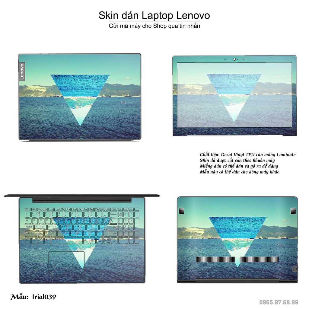 Skin dán Laptop Lenovo in hình Đa giác _nhiều mẫu 7 (inbox mã máy cho Shop)