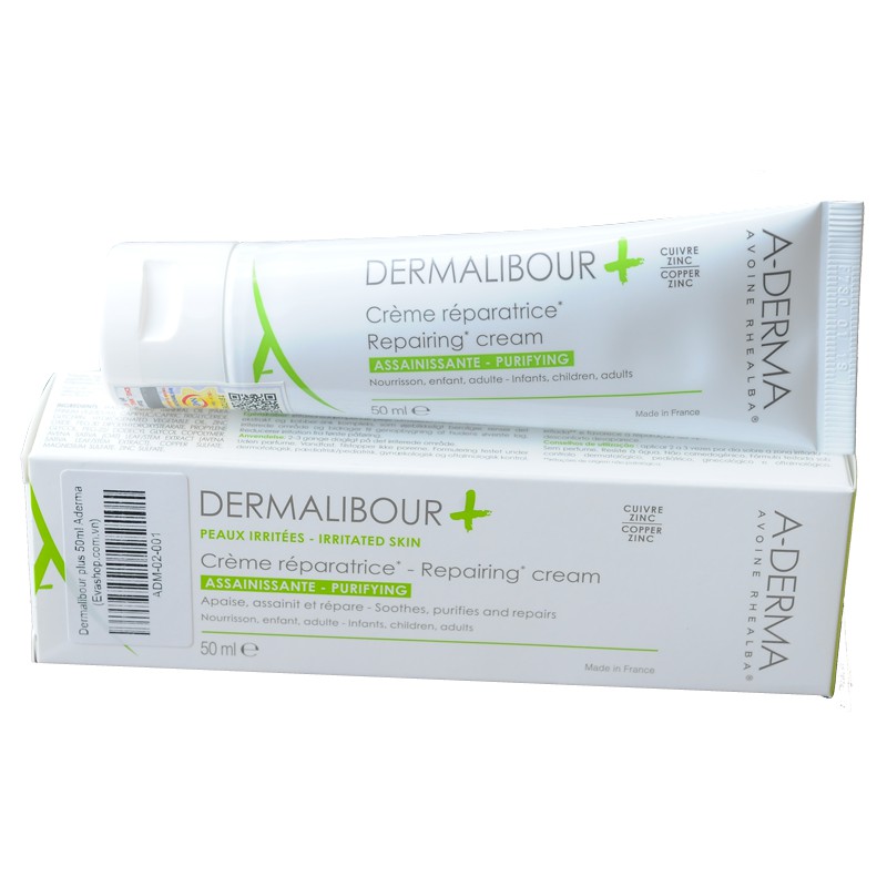 Kem làm dịu, phục hồi da kích ứng ADERMA DERMALIBOUR+ Repairing Cream
