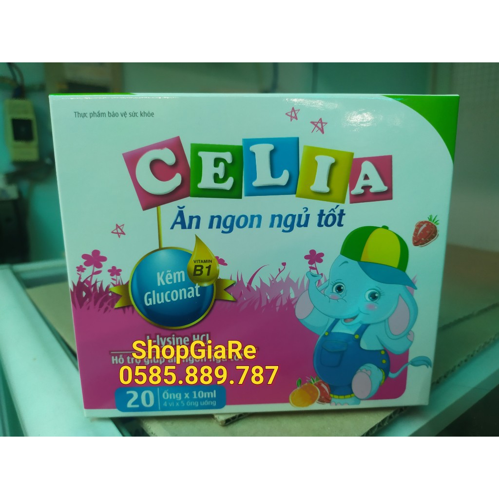 Celia Ăn ngon ngủ tốt bé thông minh, giúp bé ăn nhiều hơn kích thích bé ăn ngon hơn