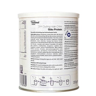 [hàng sẵn, Ship hoả tốc, date 1/2026]sữa bột Fortimel powder 335gr