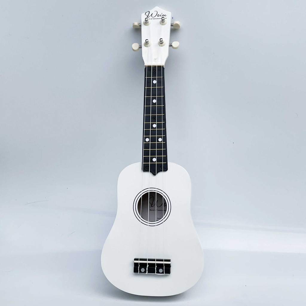 Đàn Ukulele Gỗ Hồng Phấn WOIM Soprano Size 21inch 53cm (Mua 1 Tặng 5)