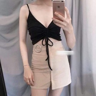 [Áo Nữ] Áo 2 dây rút ngực siêu hot trend