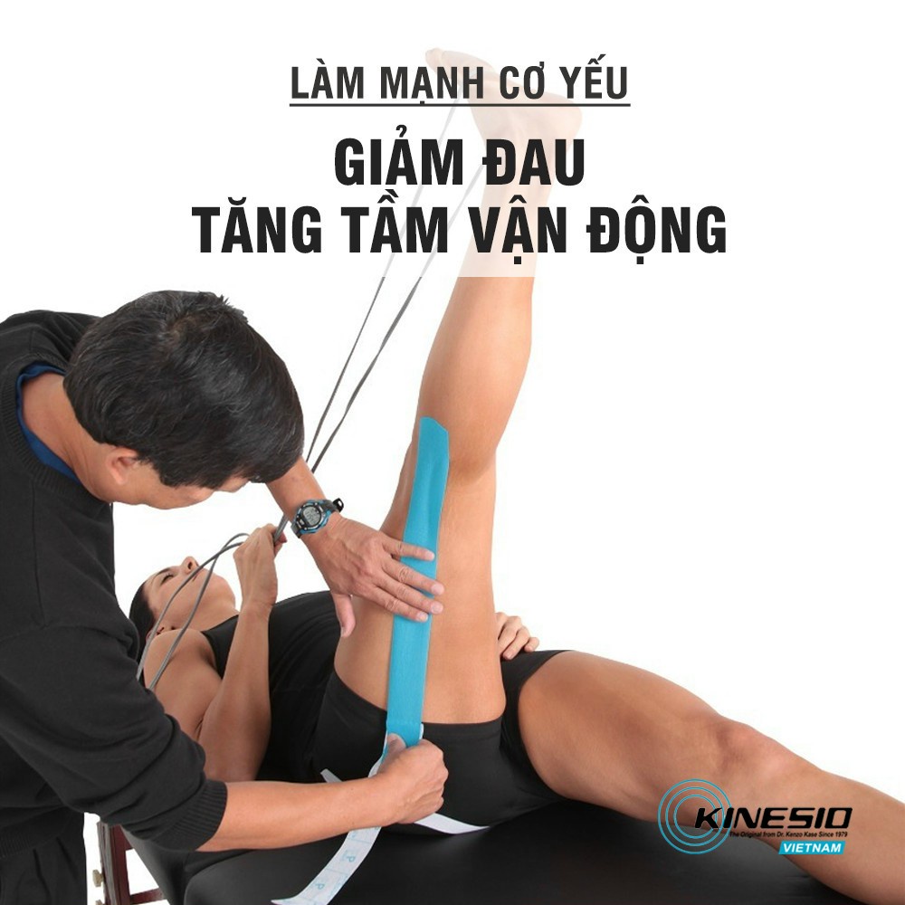 [CHÍNH HÃNG] Băng Keo Thể Thao Kinesio Tex Classic 5cm x 4m - Hỗ Trợ Vận Động, Chấn Thương &amp; Hồi Phục Cơ Khớp