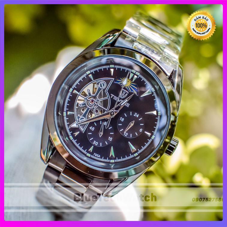 [Hàng xịn] Đồng hồ nam tevise chính hãng automatic 795A dây thép nguyên khối (tặng kèm hộp , phụ kiện thâu dây) | BigBuy360 - bigbuy360.vn