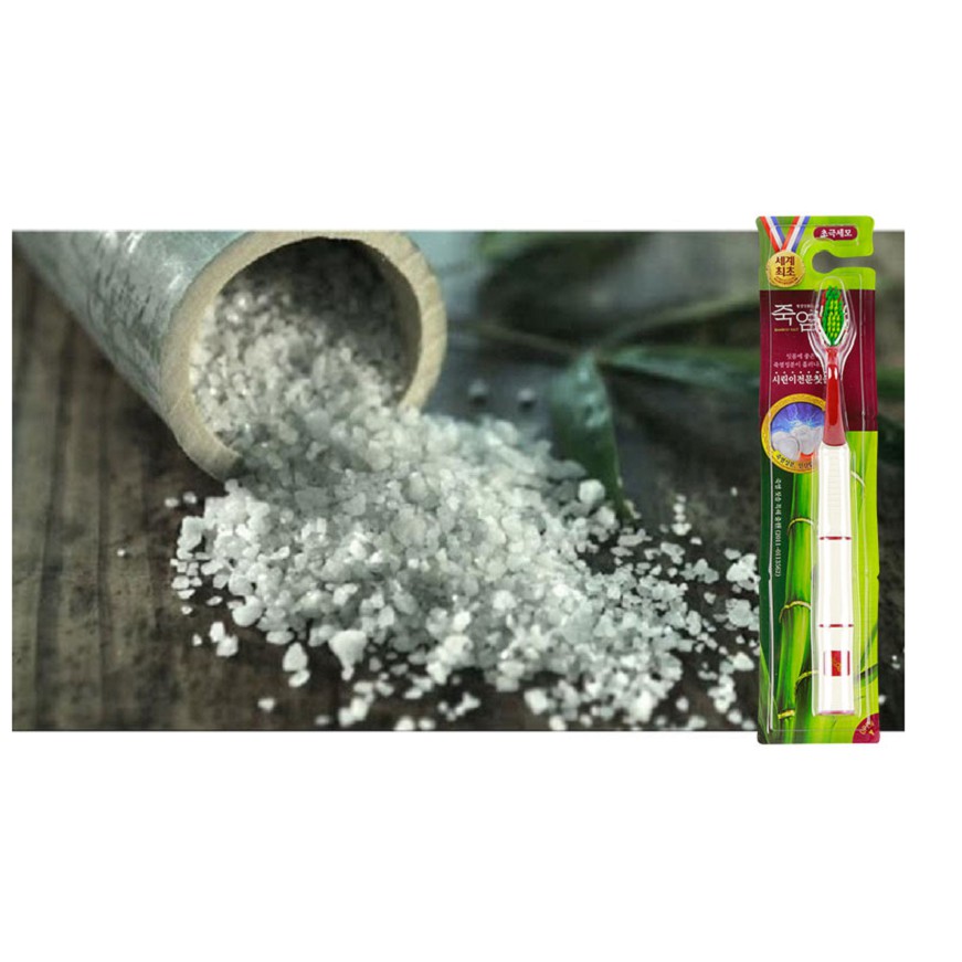 [Mua 2 tặng 1] Bàn chải răng Bamboo Salt Shirinnee - Chăm sóc răng ê buốt