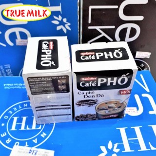 COMBO 2 HỘP CÀ PHÊ PHỐ ĐEN ĐÁ MACCOFFEE - hộp (10 gói x 16gr)