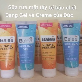 (Hàng chính hãng Đức) Tẩy da chết cho mặt Peeling Balea