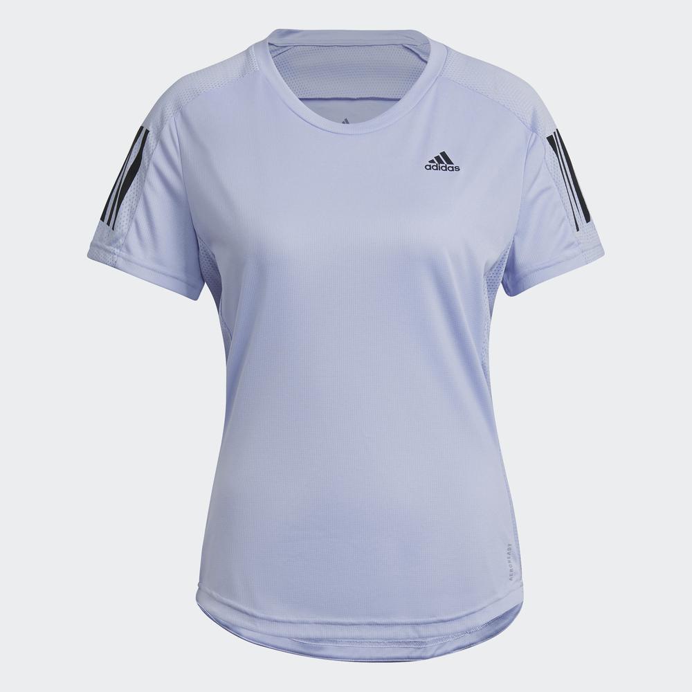 Áo Tee adidas RUNNING Nữ Áo thun Own the Run Màu tím H30042