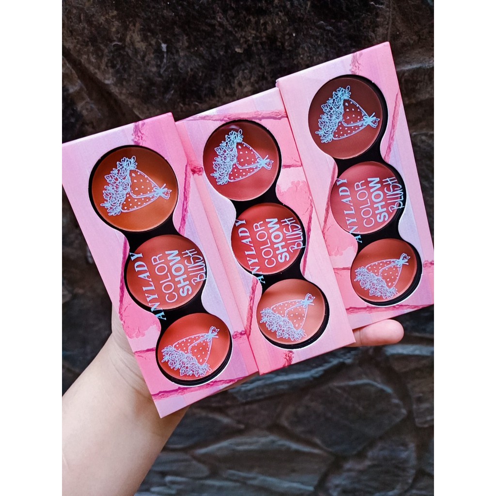 Má Hồng 3 ô Any Lady Color Show Blush | BigBuy360 - bigbuy360.vn