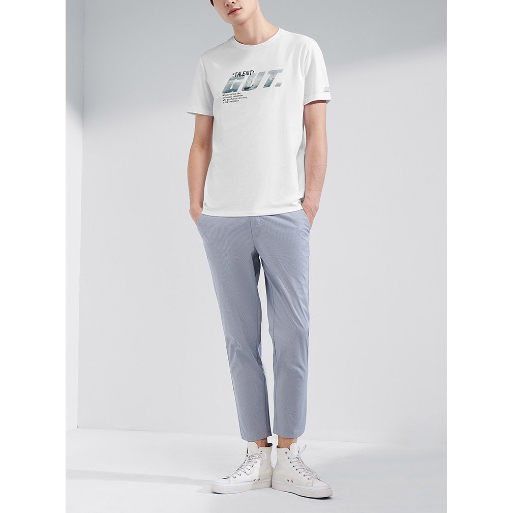 Áo Thun Nam HLA Fashion Simple Pattern Comfortable Short Sleeve T-shirt