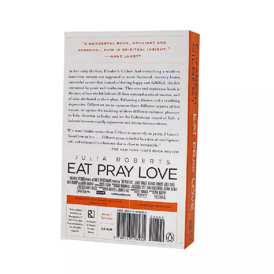 Truyện Ngoại văn: Eat, Pray, Love. Movie Tie-In -  (Tiếng Anh)