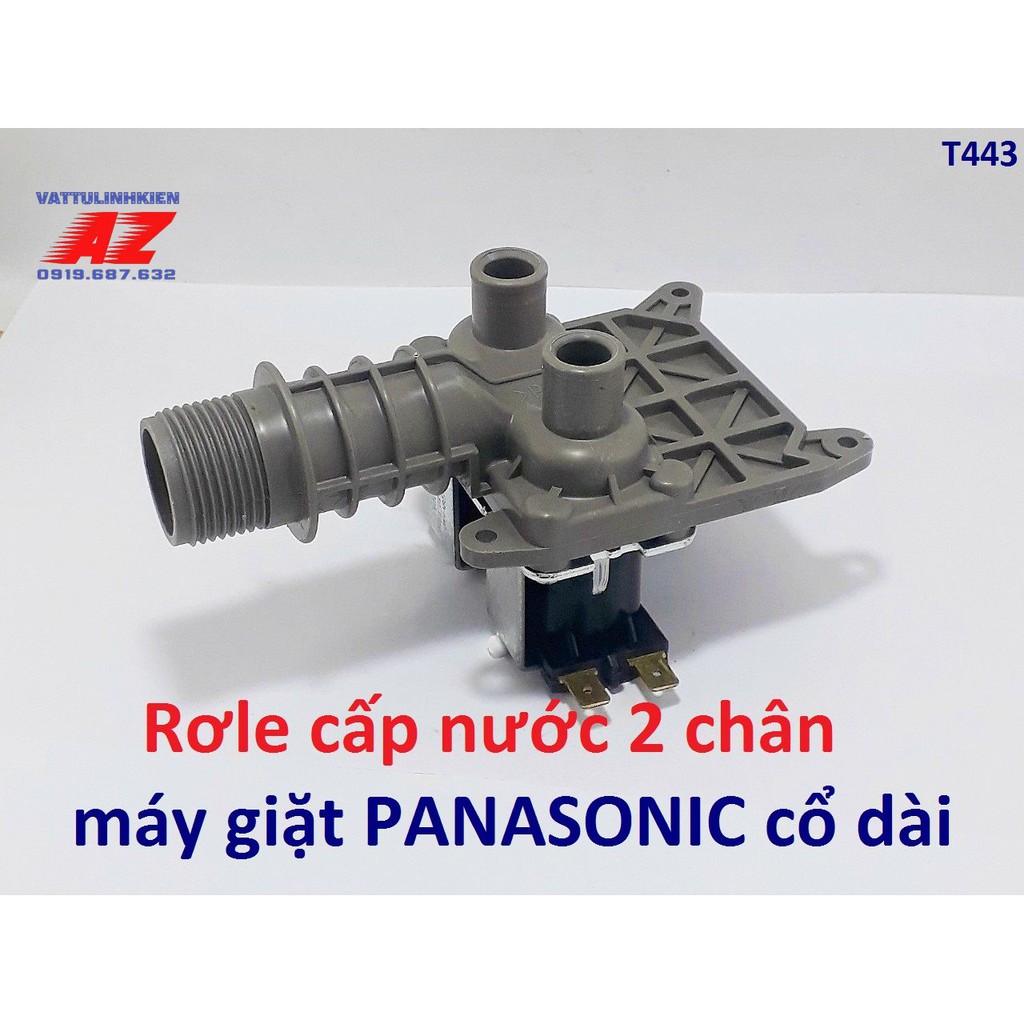 Van cấp nước 2 chân cổ dài máy giặt PANA SONIC đời mới