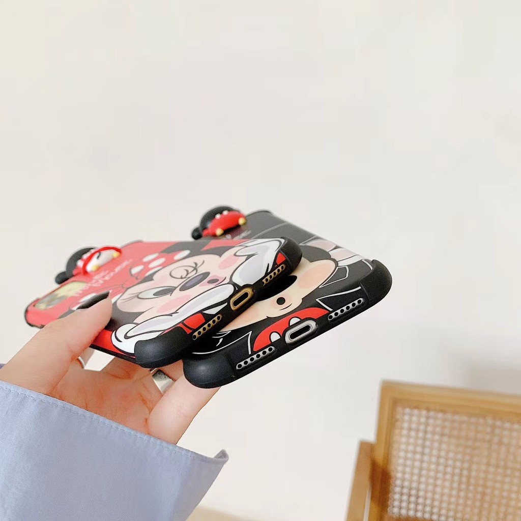 Mickey and Minnie 3D relief Case iPhone 11 Pro Promax X XS XR XSmax 6 6s 7 8 plus Soft Phone Case COD | BigBuy360 - bigbuy360.vn