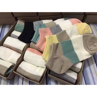 Set 5 đôi tất cổ ngắn Muji cho nữ